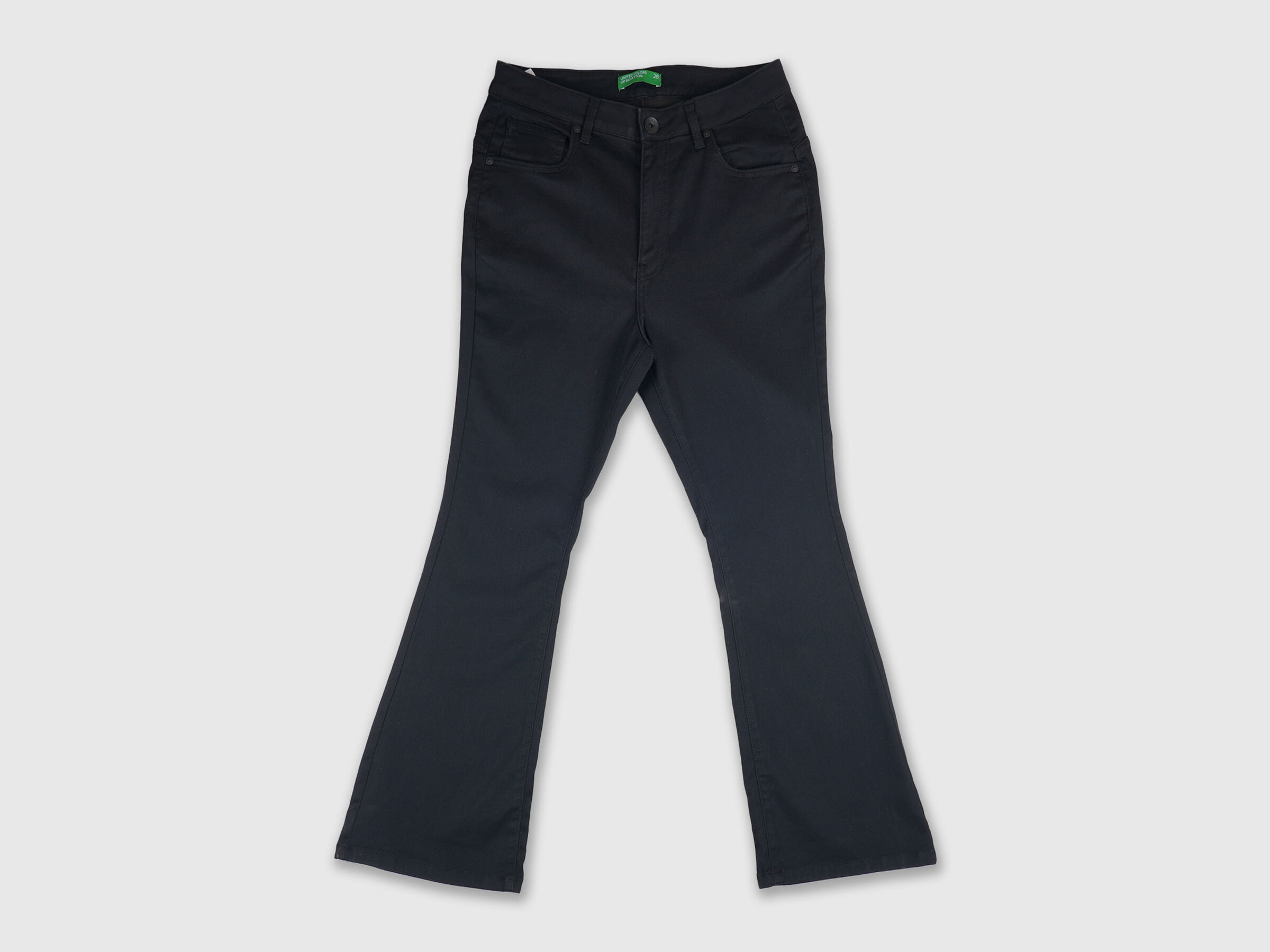Basic Boot Cut With 5 Pockets - Black image number 5